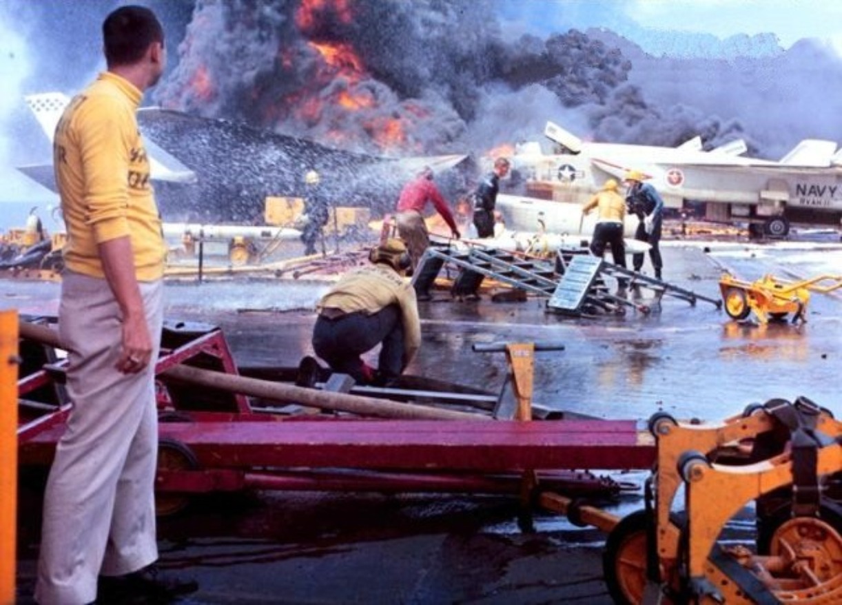 Disaster 1967: Remembering The USS Forrestal Fire | The National Interest